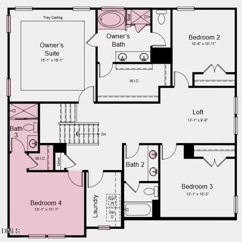 Floorplan - 229 Tidal Pool Way, Cary, NC 27519 photo 2 of 3