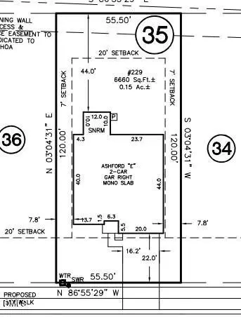 Floorplan - 229 Tidal Pool Way, Cary, NC 27519 photo 3 of 3