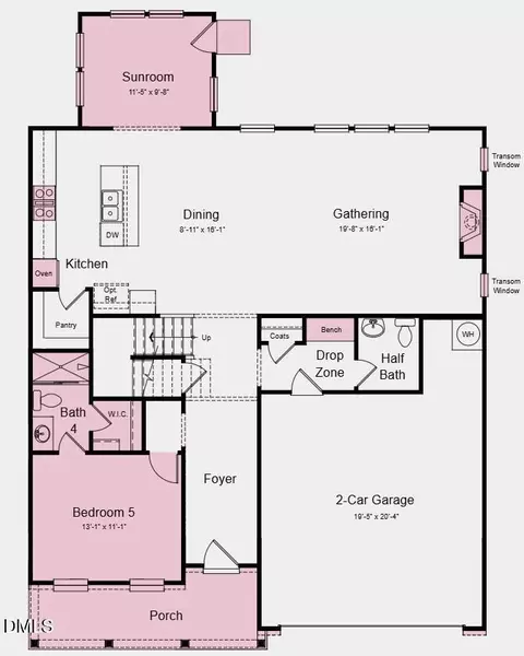 Floorplan - 229 Tidal Pool Way, Cary, NC 27519 photo 1 of 3