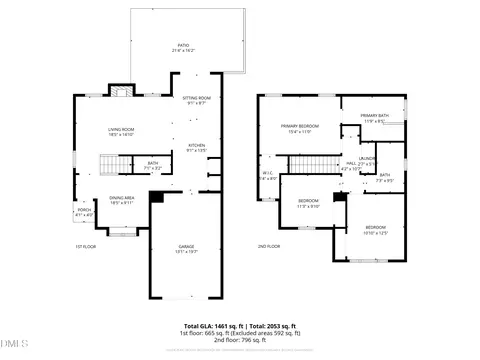 Floorplan - 1003 Red Hat Ln, Durham, NC 27713 photo 3 of 11