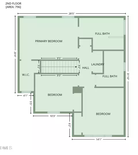 Floorplan - 1003 Red Hat Ln, Durham, NC 27713 photo 5 of 11