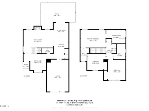 Floorplan - 1003 Red Hat Ln, Durham, NC 27713 photo 11 of 11