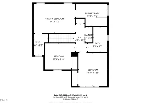 Floorplan - 1003 Red Hat Ln, Durham, NC 27713 photo 10 of 11