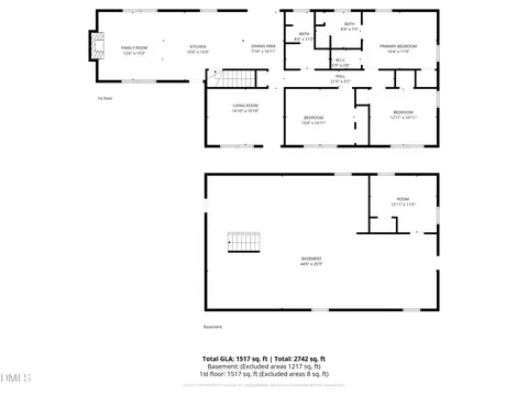 Floorplan - 4313 Mitchell Mill Rd, Wake Forest, NC 27587 photo 1 of 5