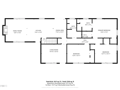Floorplan - 4313 Mitchell Mill Rd, Wake Forest, NC 27587 photo 2 of 5