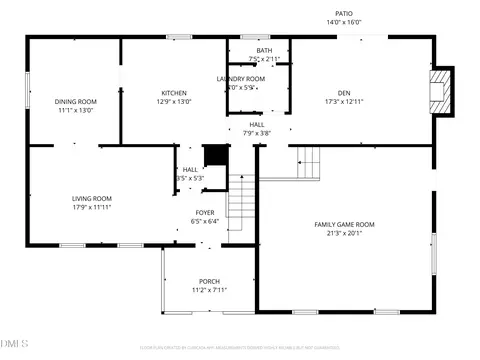 Floorplan - 907 Chestnut Dr, Smithfield, NC 27577 photo 1 of 3