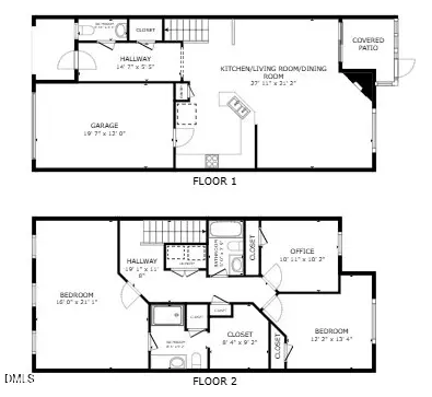Floorplan - 34 Argonaut Dr, Durham, NC 27705 photo 1 of 2