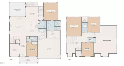 Floorplan - 75 Cottage Way, Pittsboro, NC 27312 photo 2 of 2