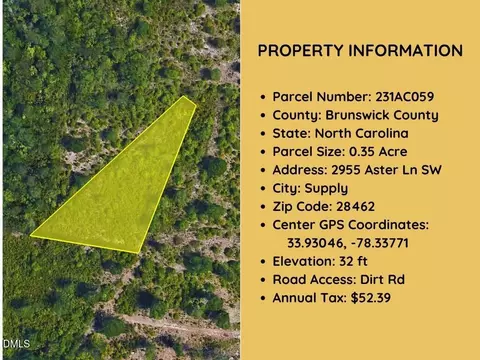 2955 Aster Ln SW, Supply, NC 28452