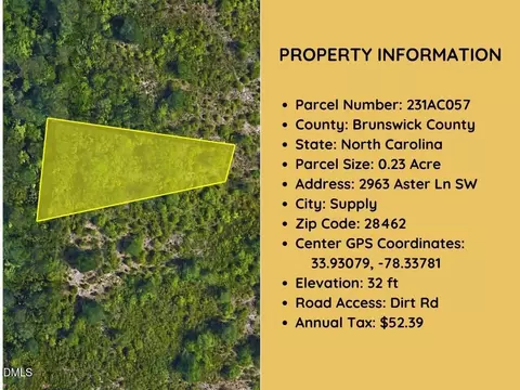 2963 Aster Ln SW, Supply, NC 28452