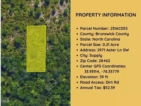2971 Aster Ln SW, Supply, NC 28452