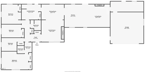 Floorplan - 110 Circle Dr, Spring Hope, NC 27882 photo 1 of 1