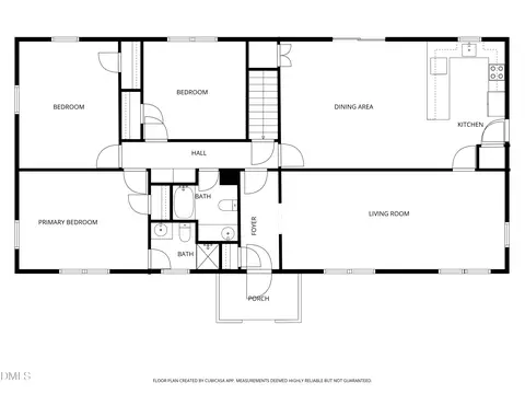 Floorplan - 724 Brewer Cir, Wake Forest, NC 27587 photo 1 of 6