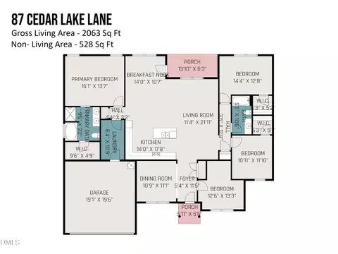 Floorplan - 87 Cedar Lake Ln, Clinton, NC 28328 photo 1 of 1