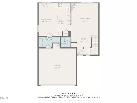 Floorplan - 2912 Forrestal Dr, Durham, NC 27703 photo 1 of 3
