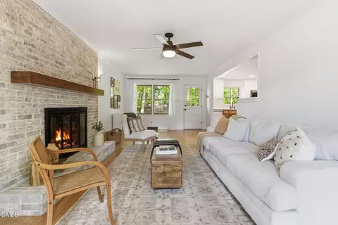 Living - 5234 N Willowhaven Dr, Durham, NC 27712 photo 3 of 7