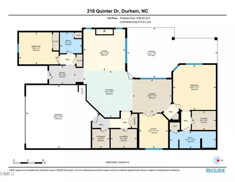 Floorplan - 218 Quinter Dr, Cary, NC 27519 photo 1 of 1