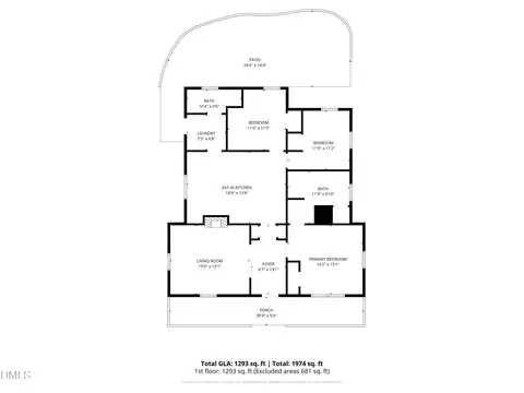 Floorplan - 213 S Driver, Durham, NC 27703 photo 1 of 1