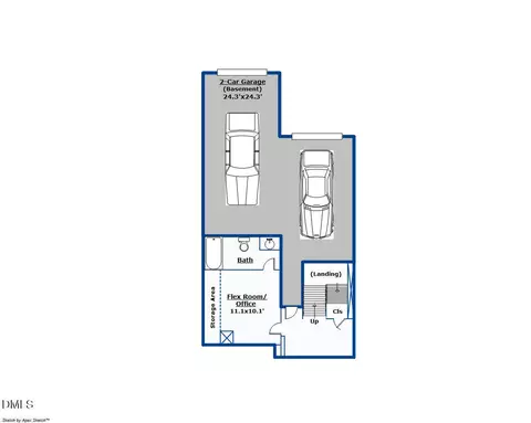 Floorplan - 2063 Weston Green Loop, Cary, NC 27513 photo 3 of 3