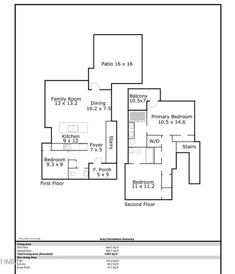 Floorplan - 825 W Markham Ave, Durham, NC 27701 photo 2 of 2