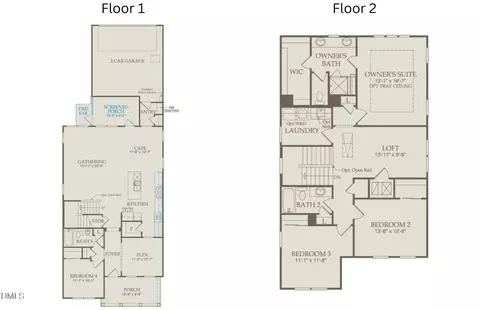 Floorplan - 2936 Denson Rd, Willow Springs, NC 27592 photo 1 of 1