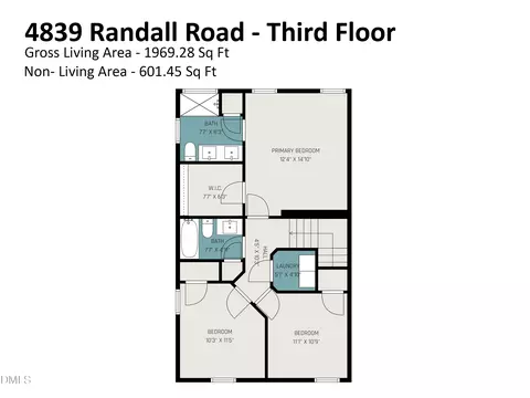 Floorplan - 4839 Randall Rd, Durham, NC 27707 photo 3 of 3