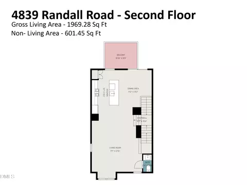 Floorplan - 4839 Randall Rd, Durham, NC 27707 photo 2 of 3
