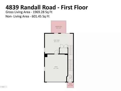 Floorplan - 4839 Randall Rd, Durham, NC 27707 photo 1 of 3