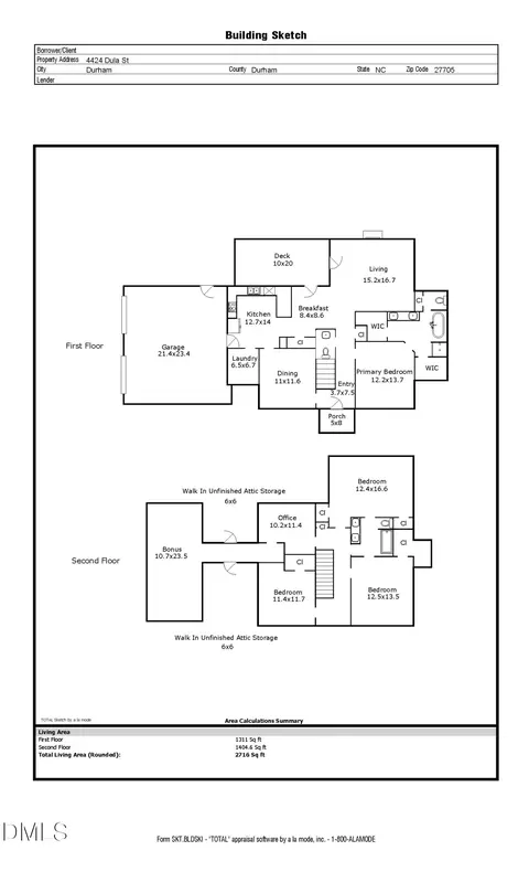 Floorplan - 4424 Dula St, Durham, NC 27705 photo 1 of 1