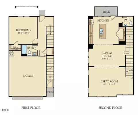 Floorplan - 131 Laine Arbor Dr, Garner, NC 27529 photo 1 of 2