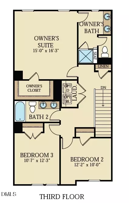 Floorplan - 131 Laine Arbor Dr, Garner, NC 27529 photo 2 of 2