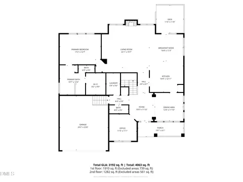 Floorplan - 129 Plano Dr, Durham, NC 27703 photo 4 of 6