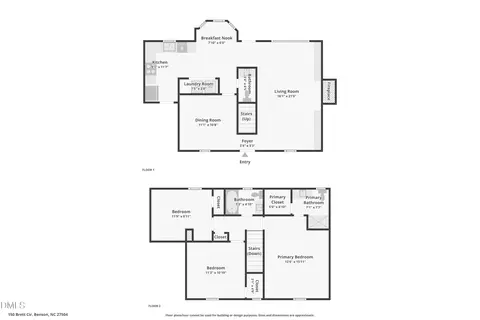 Floorplan - 150 Brett Cir, Benson, NC 27504 photo 1 of 1