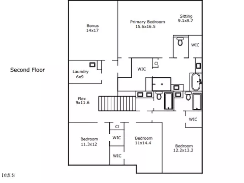 Floorplan - 321 Toadstool Trl, Wake Forest, NC 27587 photo 2 of 2