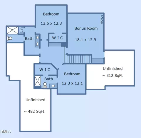 Floorplan - 721 Pelzer Dr, Wake Forest, NC 27587 photo 4 of 4