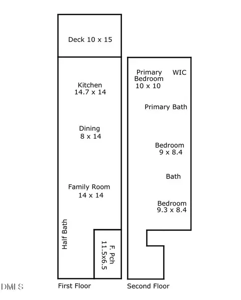 Floorplan - 3230 Rowena Ave, Durham, NC 27703 photo 1 of 1