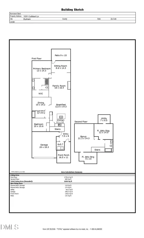 Floorplan - 1031 Cuthbert Ln, Durham, NC 27703 photo 1 of 1