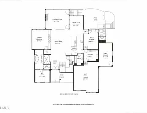 Floorplan - 2109 Camber Dr, Wake Forest, NC 27587 photo 2 of 2