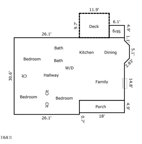 Floorplan - 40 Circle Tree Ln, Angier, NC 27501 photo 1 of 1