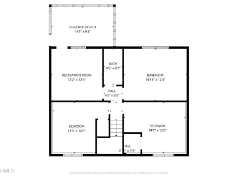 Floorplan - 100 Brook Rock Ln, Garner, NC 27529 photo 2 of 6