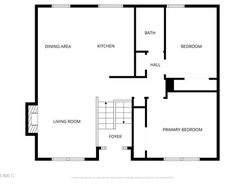 Floorplan - 100 Brook Rock Ln, Garner, NC 27529 photo 5 of 6