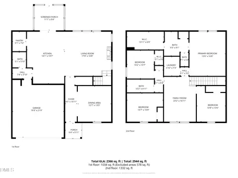 Floorplan - 3000 Farndale Trce, Durham, NC 27712 photo 3 of 3
