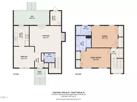 Floorplan - 3536 Rawdon Dr, Durham, NC 27713 photo 1 of 5