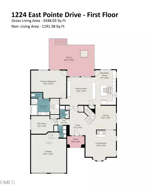 1224 E Pointe Dr, Durham, NC 27712