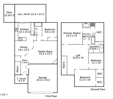 Floorplan - 2805 Lenox Ln, Durham, NC 27703 photo 2 of 2