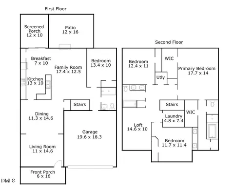 Floorplan - 1033 Mclamb Dr, Durham, NC 27703 photo 1 of 1