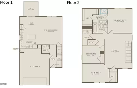 Floorplan - 607 Timber Terrace Dr, Durham, NC 27704 photo 1 of 1