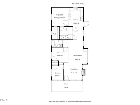 Floorplan - 1003 Iredell St, Durham, NC 27705 photo 1 of 2