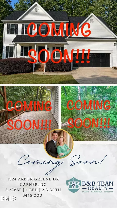 1324 Arbor Greene Dr, Garner, NC 27529