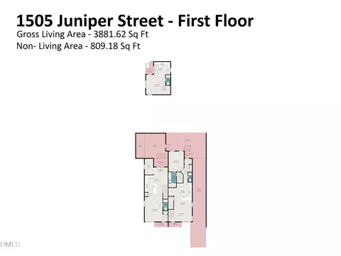 Floorplan - 1505 Juniper St, Durham, NC 27703 photo 4 of 6